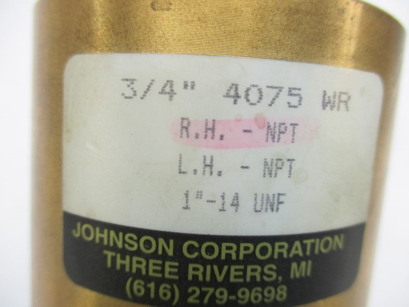 JOHNSON 4075WR 3/4" UNMP