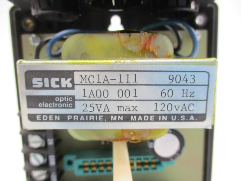 SICK MC1A-111 120VAC NSNP