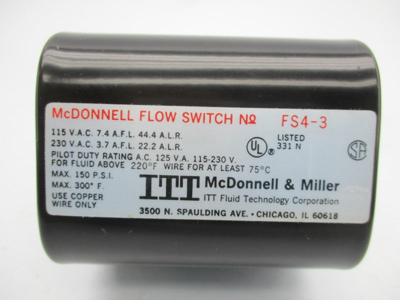 ITT FS4-3 11440 115-230VAC 150PSI 1" NSMP