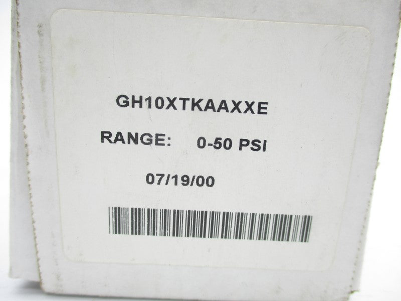ITT GH10XTKAAXXE 0-50PSI NSMP