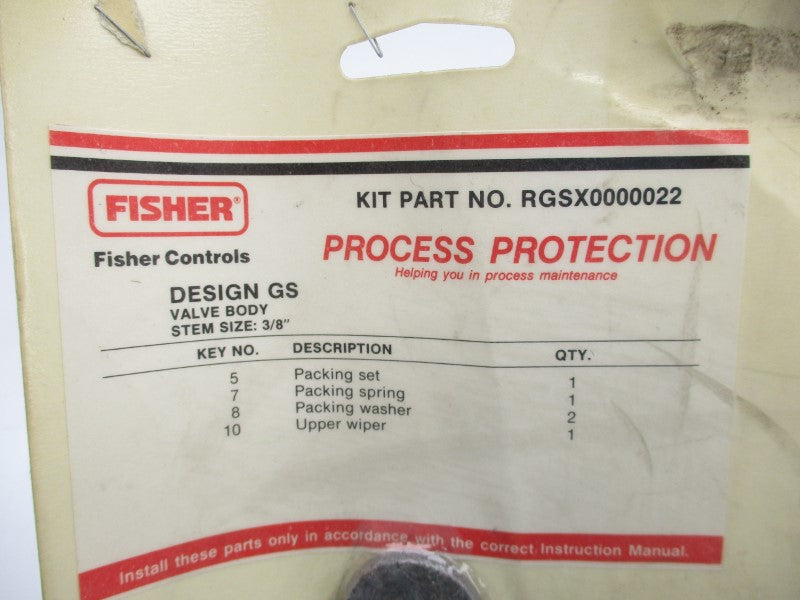 FISHER RGSX0000022 NSMP