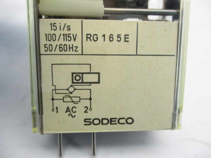 SODECO RG165E 100/115V NSNP