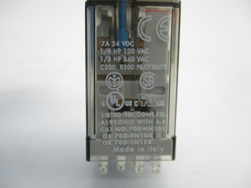 ALLEN BRADLEY 700-HC24Z24-3-4 SER. D 24VDC 7A NSNP
