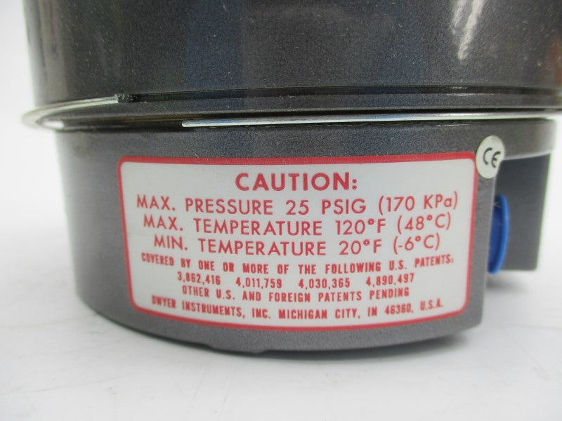 DWYER 605-0 0-.50 25PSI NSMP
