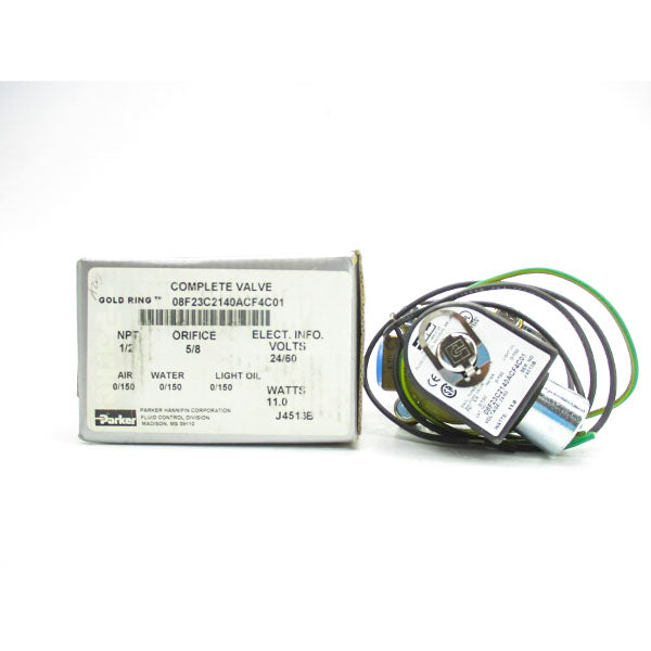 PARKER 08F23C2140ACF4C01 24V 0-150PSI 1/2" NSMP