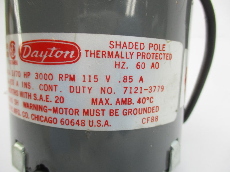 DAYTON 3M541A 115V .85A NSNP