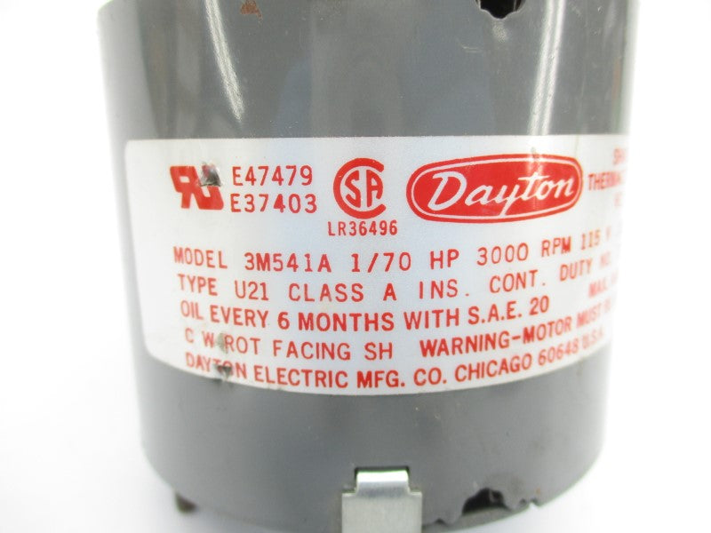 DAYTON 3M541A 115V .85A NSNP