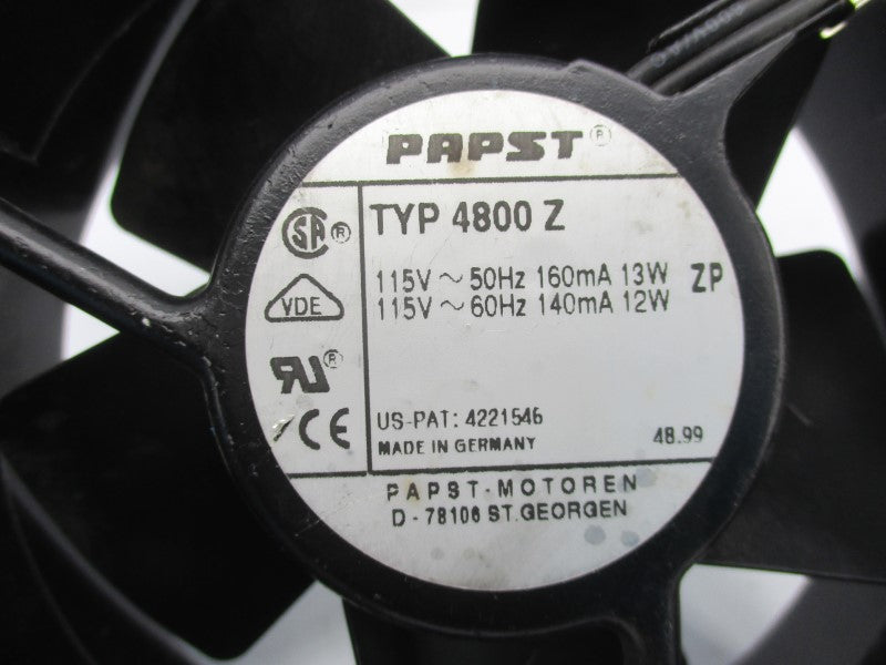 PAPST 4800Z 115V NSNP