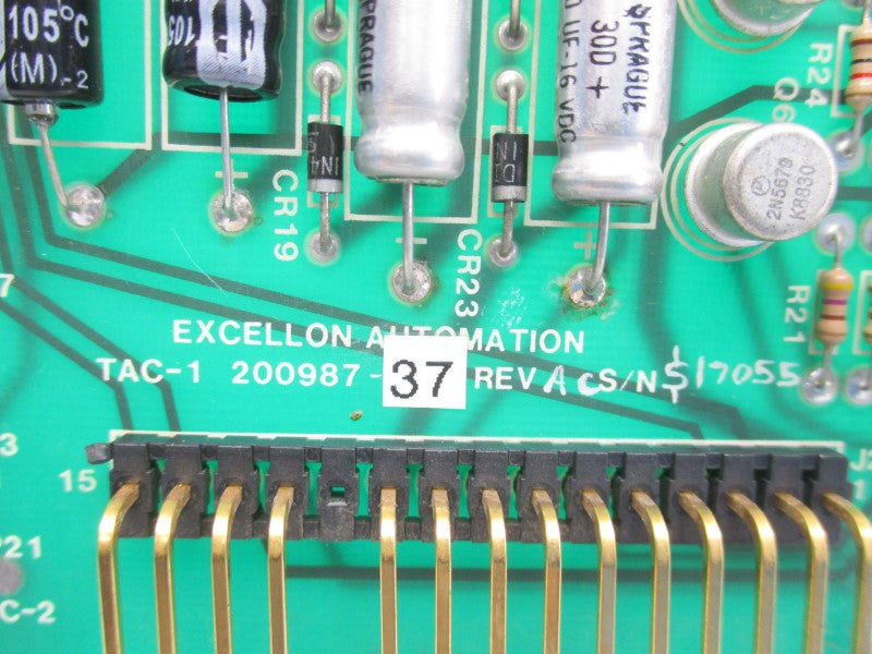 EXCELLON AUTOMATION 200987-37 REV. A TAC-1 UNMP