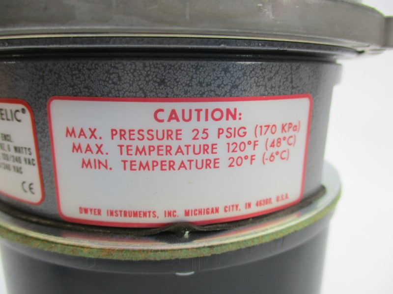 DWYER A3003 120VAC 10A 25PSI 0-10 NSMP