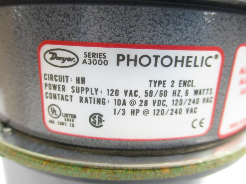 DWYER A3003 120VAC 10A 25PSI 0-10 NSMP