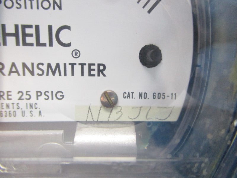 DWYER 605-11 25PSI .25-0-.25 NSNP