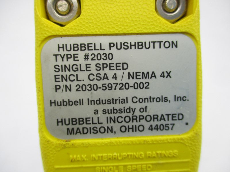 HUBBELL 2030-59720-002 NSNP
