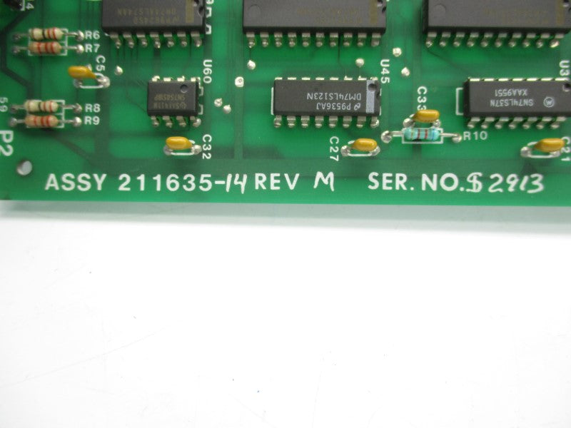 EXCELLON AUTOMATION 211635-14 REV. M UNMP