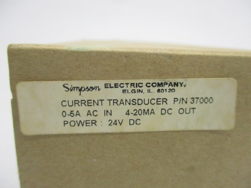 SIMPSON 37000 24VDC 0-5A NSMP