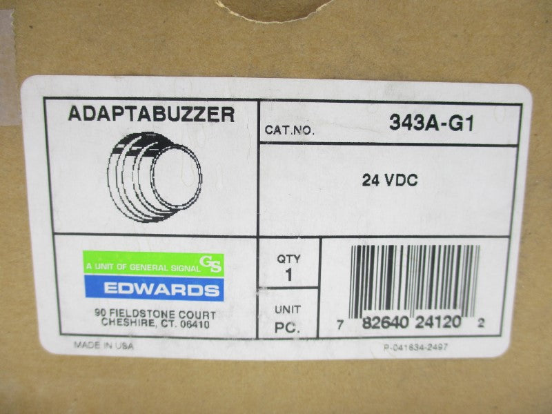 EDWARDS 343A-G1 24V 0.15A NSMP