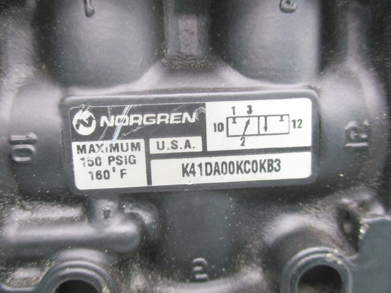 NORGREN K41DA00KC0KB3 150PSI UNMP