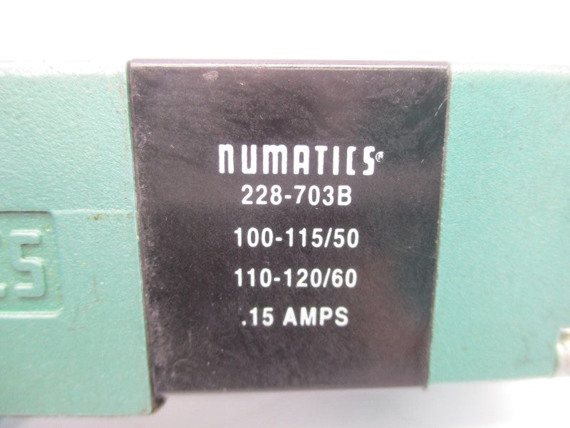 NUMATICS 081SA400K 120V .15A 150PSI UNMP