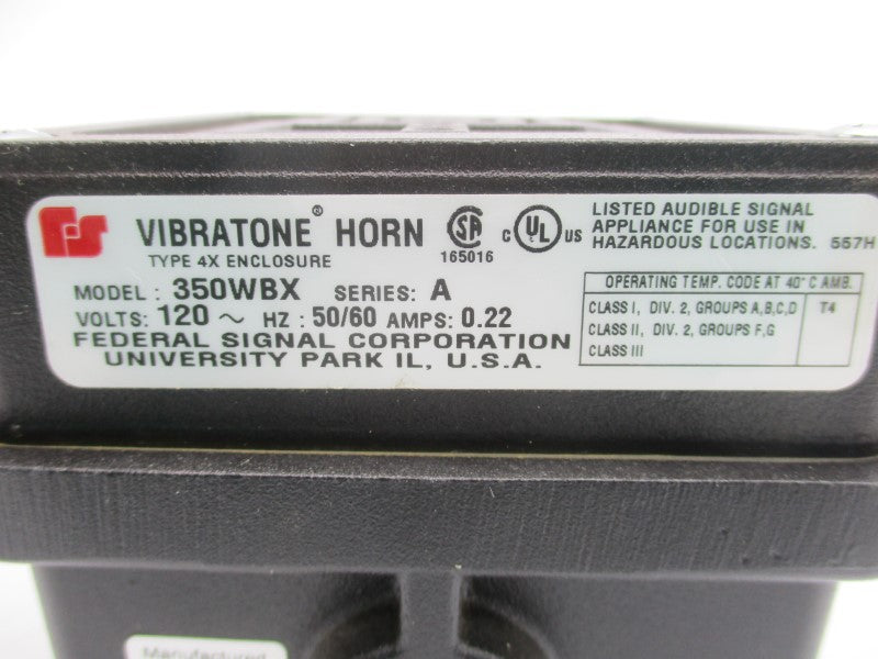 INDUSTRIAL SPARE PART 350WBX SER. A 120V 0.22A NSMP