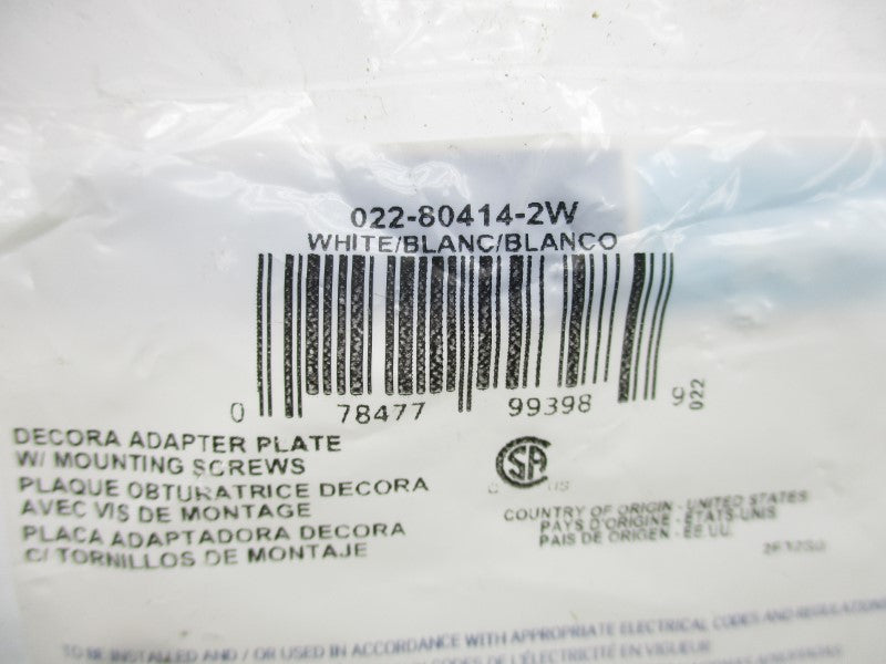 LEVITON 022-80414-2W NSMP