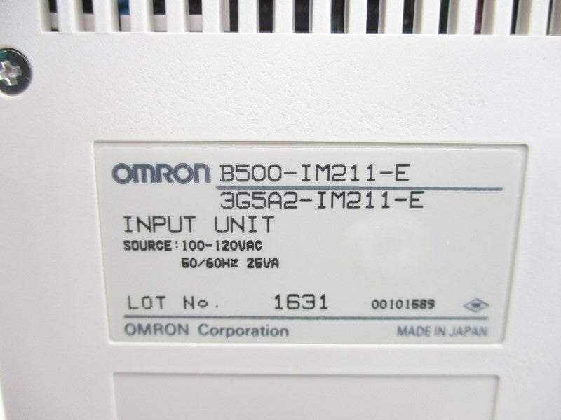 OMRON B500-IM211-E 3G5A2-IM211-E 100-120VAC NSMP