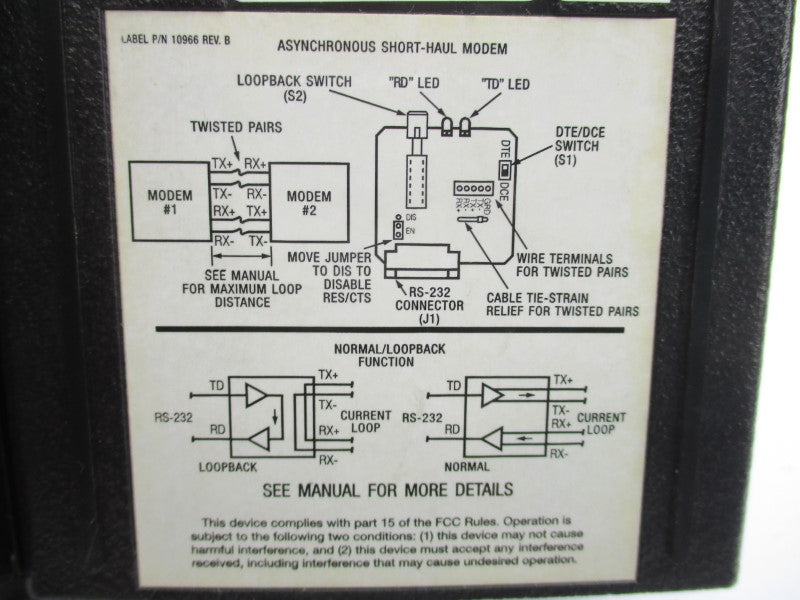 BLACK BOX ME800A-R3 UNMP