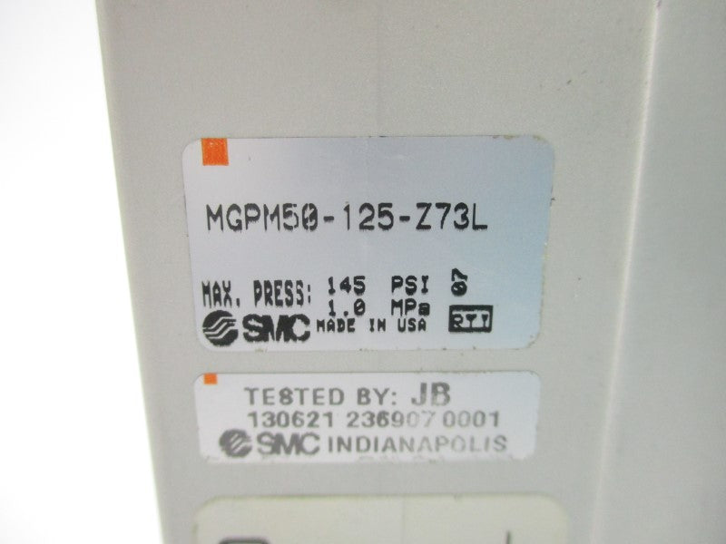 SMC MGPM50-125-Z73L 145PSI UNMP