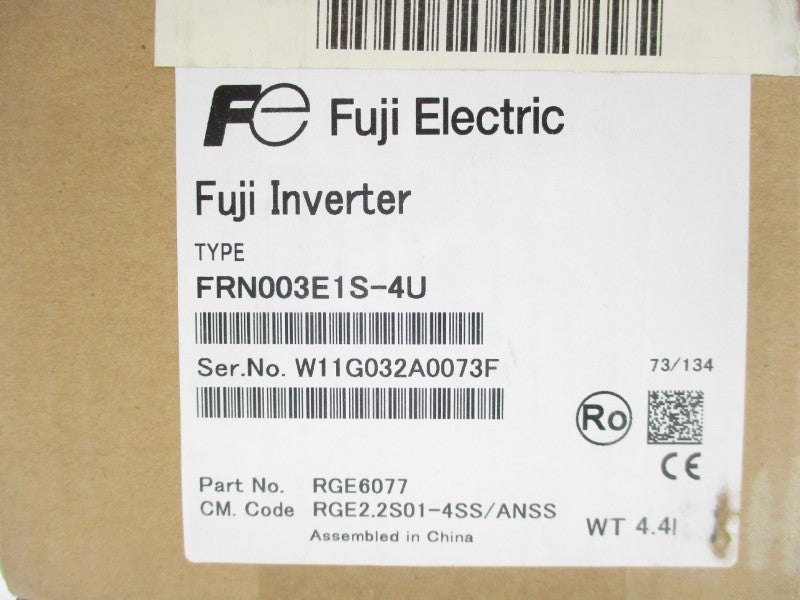 FUJI ELECTRIC FRN003E1S-4U RGE6077 NSFS