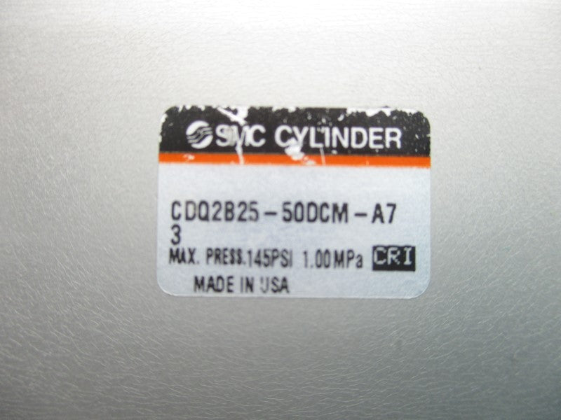 SMC CDQ2B25-50DCM-A73 145PSI NSNP