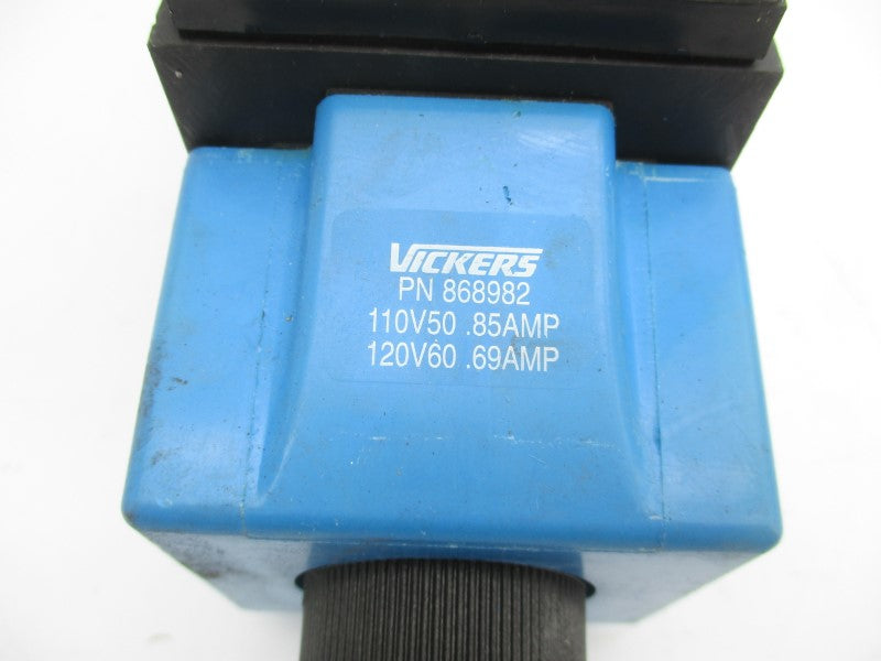 VICKERS DG4S4L0120B60 02-119589 110/120V .85/.69A NSNP