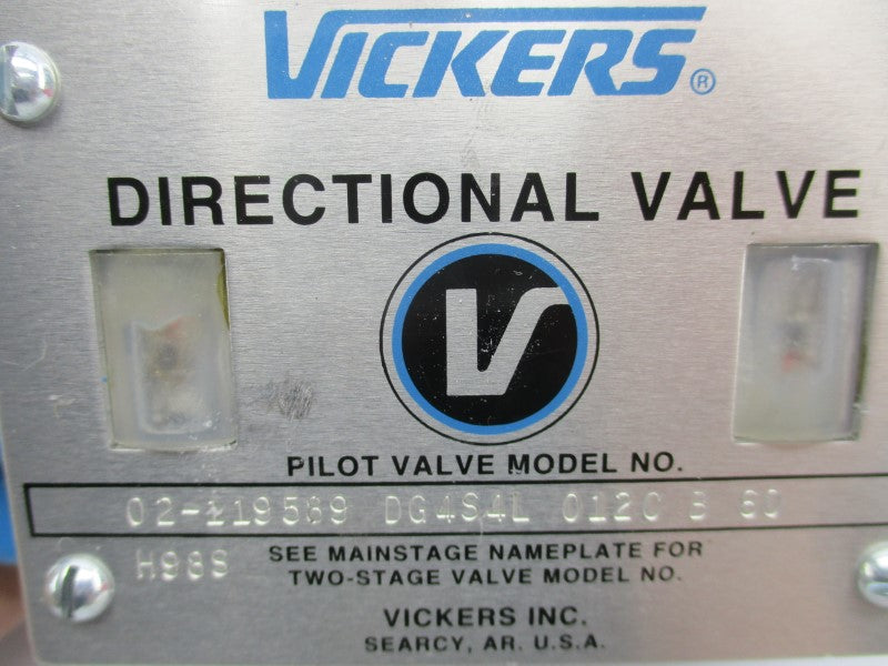 VICKERS DG4S4L0120B60 02-119589 110/120V .85/.69A NSNP