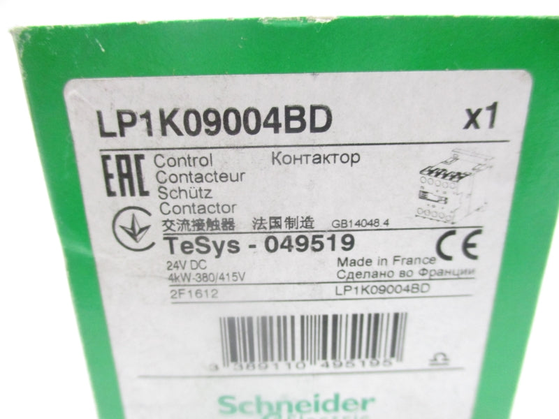 SCHNEIDER ELECTRIC LP1K09004BD 24VDC 20A NSMP