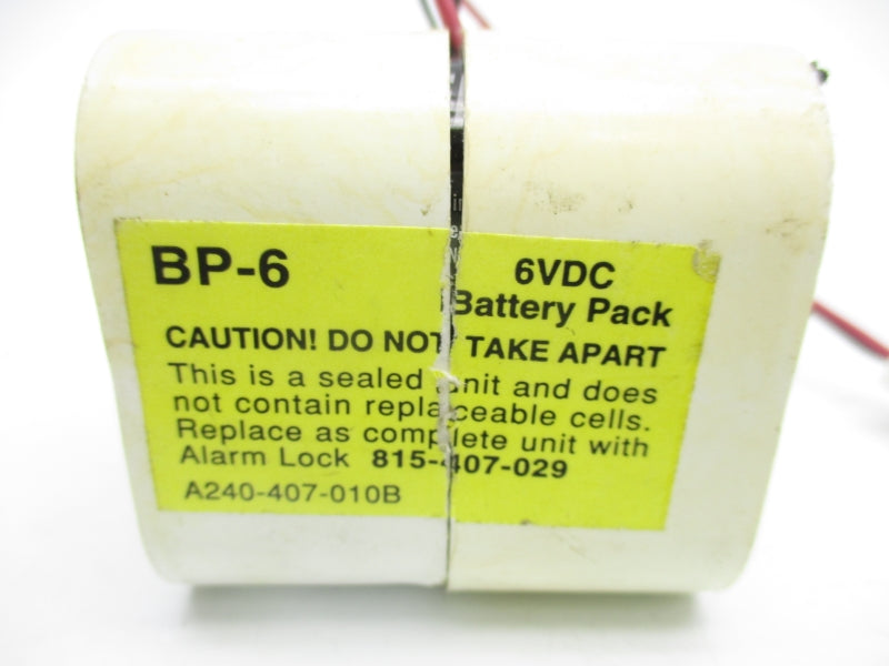 BATTERY BP-6 6VDC NSNP