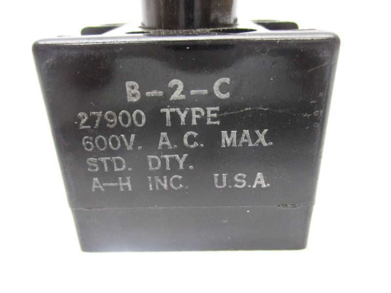 SWITCH 27900-B-2-C 600VAC NSNP