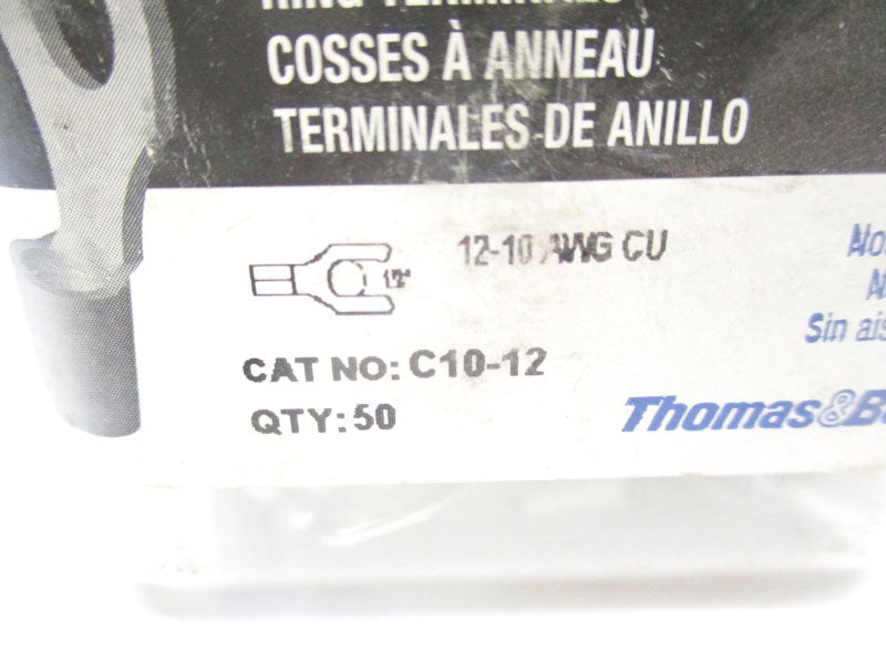 THOMAS&BETTS C10-12 (PKG OF 50) NSMP