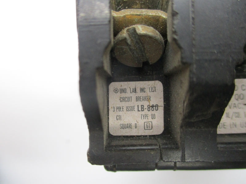 SQUARE D QO330 240VAC 30A UNMP