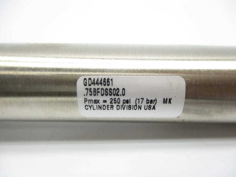 CYLINDER .75BFDSS02.0 250PSI UNMP