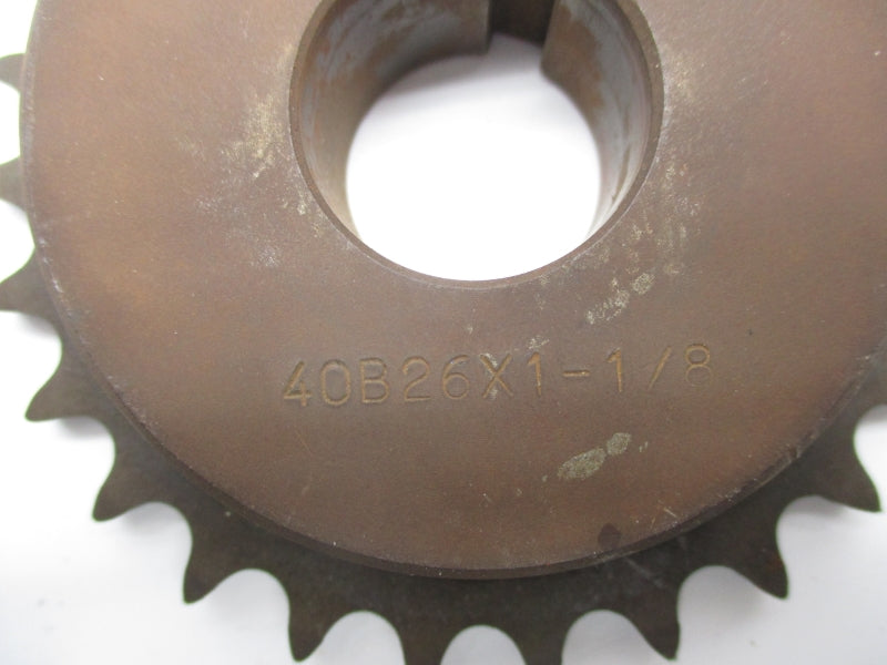 SPROCKET 40B26X1-1/8 UNMP