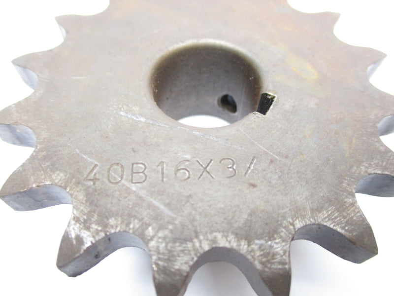 SPROCKET 40B16X3/4 UNMP