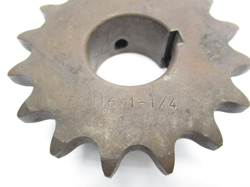 SPROCKET 50B16X1-1/4 UNMP