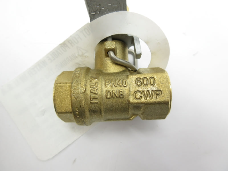 VALVE PN40DN8 600CWP 1/4" NSNP