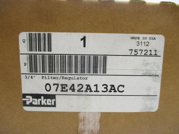 PARKER 07E42A13AC 150PSI 125F 3/4" NSMP