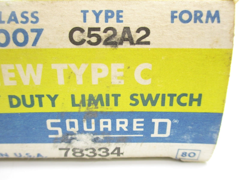 SQUARE D 9007C52A2 SER. A NSMP