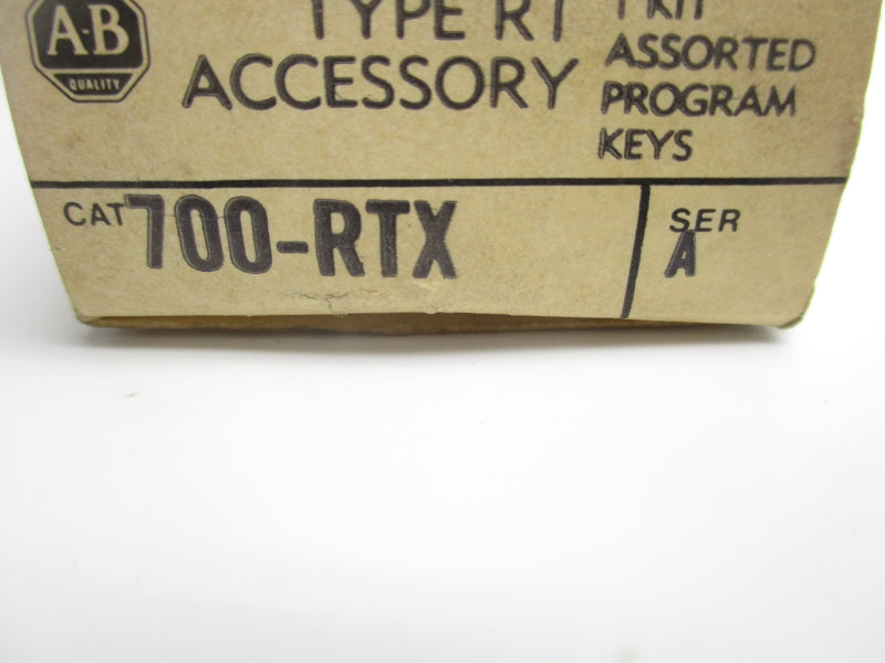 ALLEN BRADLEY 700-RTX SER. A (BK/YL) NSMP
