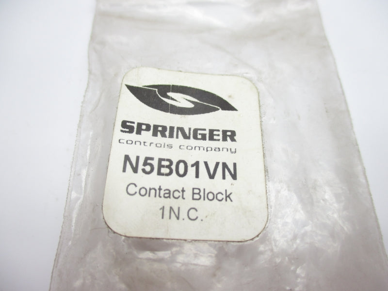 SPRINGER CONTROLS N5B01VN 15VAC 10A NSMP