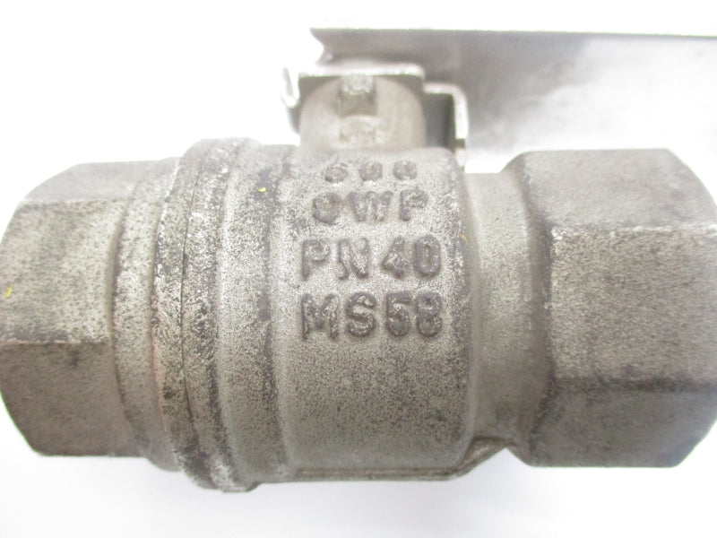 VALVE 600CWP-PN40-MS58 UNMP