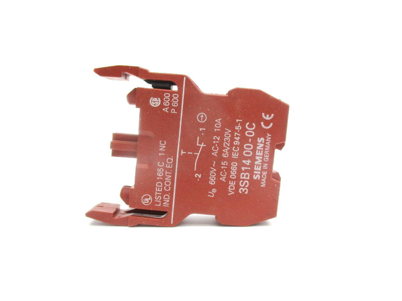 SIEMENS 3SB1400-0C 230V 6A NSNP