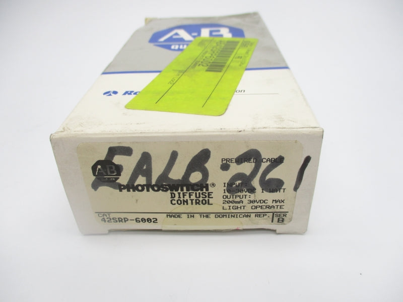 ALLEN BRADLEY 42SRP-6002 SER. B 10-30VDC (GY/BL) NSMP