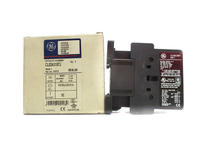 GENERAL ELECTRIC CL02A310TJ 110/120V 32A NSMP