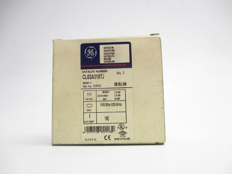 GENERAL ELECTRIC CL02A310TJ 110/120V 32A NSMP